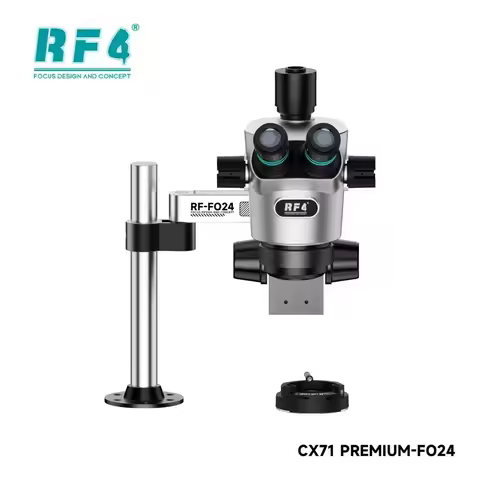 Double Anti-Fatigue Microscope CX71P-FO24 With 6.5-65X Zoom Feature Offers Clearer Details And Highe