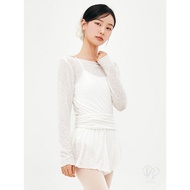 [ERELL] Pury Top Double-layered Shoulder Top