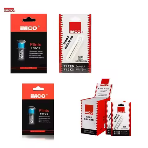 New IMCO Flint Wicks for Lighter Accessories Small Tools