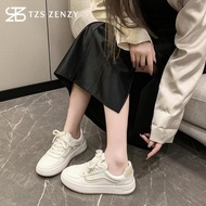 TZS Zenzy Naomi Strides Shoes - Women's Sneakers - White Shoes - Casual Sneakers PG