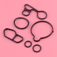Cooler Gaskets Oil 6pcs Seals Kit Fit For Chevrolet Cruze Sonic Trax Encore 1.4T Astra 55565385 pxc9