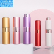 Perfume Sub-bottling Empty Bottle High-End Travel Portable Rotating Perfume Bottle 8ml15ml Glass Spr
