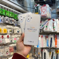 Samsung A07 premium CLEAR Silicone Not Quick Drying CLEAR CASE SAMSUNG A07 New 2025