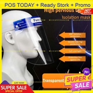 Face shield sun transparent Anti-Fog Pvc faceshield face mask splash Adjustable anti virus fog protection safe eyes