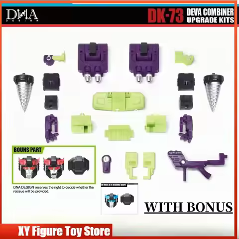 WITH BONUS! DNA DK-73 DEVA COMBINER UPGRADE KITS FOR Studio Series SS86 Devastator ABS Model injecti