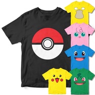 Pokemon Pokeball Psyduck Kids / Couple / Family T-shirt **PART TWO**