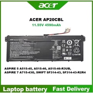 ACER Laptop Battery AP20CBL  Acer Chromebook 514 ACER Swift SF314-43  SF314-43-R36M Aspire 5 A515-45