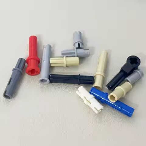 50PCS Peg Cross Connector Bolt Pin MOC High-tech Part Small Particles Building Block Compatible with