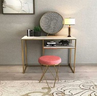 7天送到家 北歐風 大理石 化妝台+椅