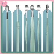 【Z*Star】 6 Pcs Ear Cleaner Kits Earpi Stis Earwax Remover Ear Pi Cleaning Ear Cleanser Spoon Earpi B