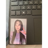 PHOTOCARD OFFICIAL AESPA GISELLE'S MAGAZINE C VER POCA PC OFC