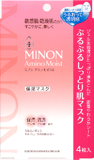 MINON - 氨基酸保濕面膜 4枚入 (平行進口)