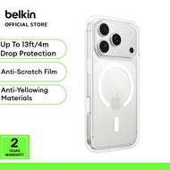 Belkin SheerForce Clear Series Case for iPhone 17 Series iPhone 17 Case