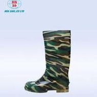 One-piece molded camouflage boots, wading boots, gardening boots, HOA SAN U16 construction boots