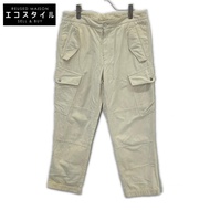 Moncler 【GENIUS】 MONCLER 1952 PANTALONE SPORTIVO 象牙色燈芯絨工裝褲 46碼 [二手]