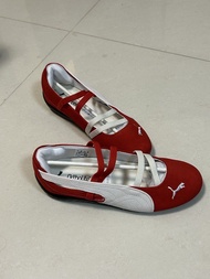 Puma Speedcat Ballet Flats Red White