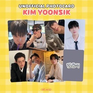 KIM YOONSIK UNOFFICIAL PHOTOCARD/ KOREAN DRAMA ACTOR/ KOREAN ACTOR PHOTOCARD/ KOREAN ACTRIS