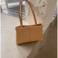 Exhibit Blue Envelope Bag (Apricot)