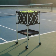 Tennis Ball Cart Rolling Tennis Hopper with Wheels Ball Hopper Rust-Resistant Sports Equipment Light