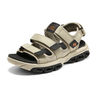 Skechers สเก็ตเชอร์ส รองเท้าแตะ ผู้ชาย Usa Street Wear Atlan Sandals - 210444-TAN