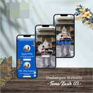 DIGITAL WEDDING INVITATION ONLINE WEBSITE LOVE 03