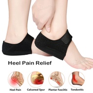 Heel Protectors Gel Heel Cup Cushion Support for Plantar Fasciitis Heel Pain Relief Achilles Tendini