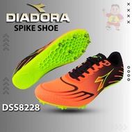 Diadora Original Spike Shoes Traning Shoes Spike Shoe Outdoor Kasut Spike Kasut Lari DSS8228 Orange
