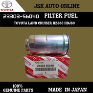 23303-56040 FILTER FUEL TOYOTA LAND CRUISER HZJ80 HDJ80 100% NEW GENUINE PARTS MADE IN JAPAN