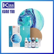 Acrylic DIY Fluid Painting Material Set | Fluid Painting DIY Acrylic Paint Set
