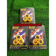 100% copper 18X23 XMAX FORZA ELEGAN250 WMOTO RT3 roller CVT racing JRP 17G 18G 19G made in THAILAND 