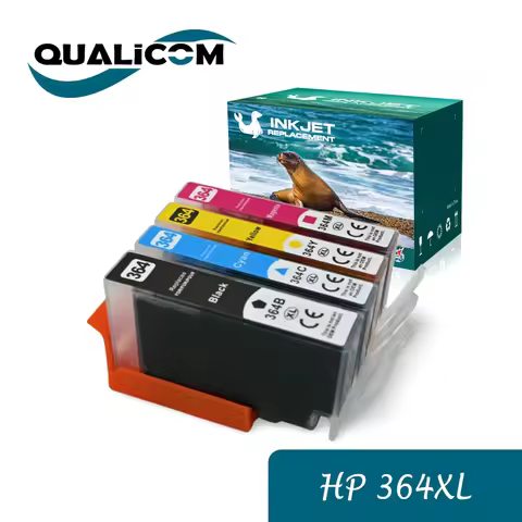 1SET Compatible Printer Cartridges for HP 364 XL 364XL High Capacity Cartridge for 5520 5510 5524 65