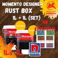Nippon Momento RUST BOX SET (RB Colours) 1L + 1L set (Song Fatt) Rust Effect Paint