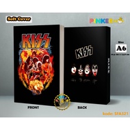 (SFA321) Pocket Note Band Kiss Softcover A6/A5 Notebook Notes Agenda Planner Journal