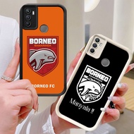 BI74 Borneo FC Casing for Realme 7i OPPO A53 C17 A53S A33 White Black
