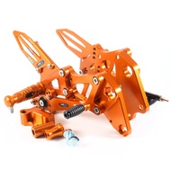 เหยียบด้านหน้าโลหะสําหรับ KTM 125 200 390 Duke RC390 250 200 ที่กําหนดเองปรับความสูงอุปกรณ์เสริมรถจั