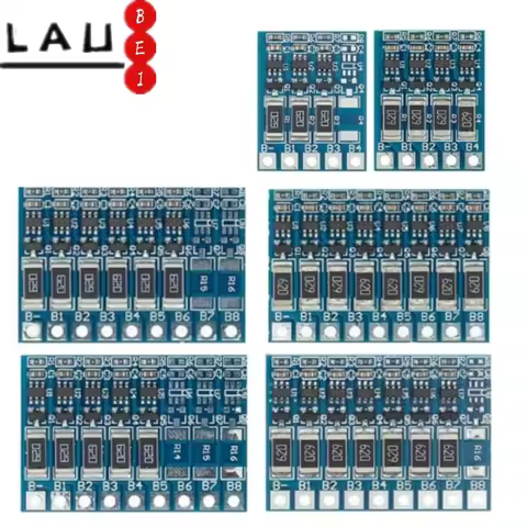 NEW 3S 4S 5S 6S 7S 8S 21V 4.2v li-ion balancer board 18650 li-ion balncing full charge battery Balan