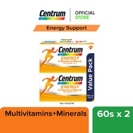 Centrum Energy Multivitamin-Multimineral Plus Vitamin C & E (2 x 60's)