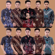 DESIGN BARU KEMEJA BATIK  LELAKI BAJU BATIK LELAKI JAWA READY STOCK MALAYSIA BATIK BATIK shirt Batik size Malaysia