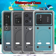 Waterproof Case For POCO F5 M3 M4 Pro 5G M5 Swimming Armor Box Diving Case for Xiaomi POCO F2 Pro Outdoor Sports Phone Case