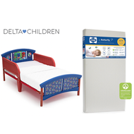 PJ MASKS - 美國 Delta Children PJ Masks 幼童床架 + 美國製 Sealy Butterfly 幼童床褥套裝