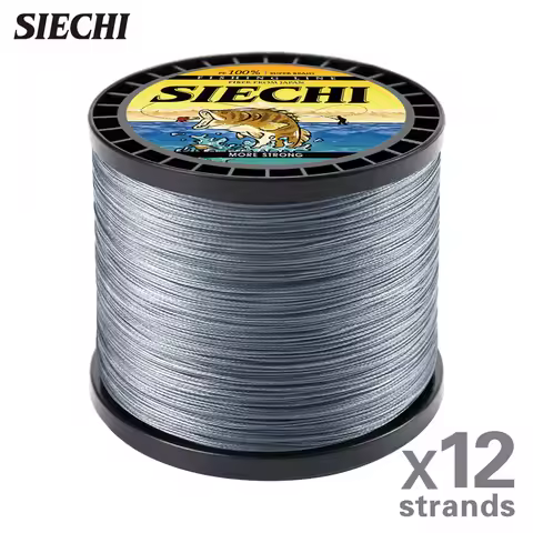 SEICHI 12 Strands Braided Fishing Line 300M 500M 1000M Japanese Multifilament Pe Wire For Saltwater 