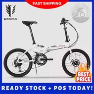 OYAMA DAZZLE M500D DISC 20" FOLDING BIKE