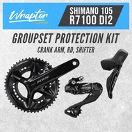 Shimano 105 R7100 Groupset Protection Sticker