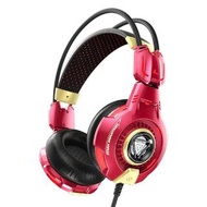 Ironman 耳機 E-BLUE EHS903RE IRON MAN 3 Wire Headset with Mic