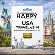 eSIM USA, United States of America SIM Card, Travel eSIM