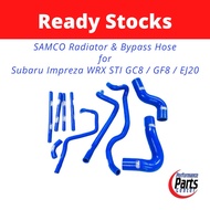 SAMCO Radiator & Bypass Hose for Subaru Impreza WRX STI GC8 / GF8 EJ20 Ver 1 / 2 { Colour : Blue } {