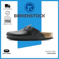 Birkenstock Boston Unisex outdoor closed toe slippers black 0060191