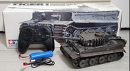 (有片)(請先看詳細內容) 靜改動 完成品  DIY RC Tamiya 1/35  Tiger 1 遙控坦克模型  (田宮 雙星 Tiger 虎一 非虎王)