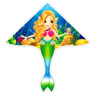 Mint's Colorful Life Mermaid Kite for Girls &amp; Kids, Easiest to Fly Delta Kite