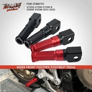 2025 675NK 500SR Front Rider Footpeg Footrest For CFMOTO 675 SS NK SR SR-R CF MOTO 675SR 675SRR Moto